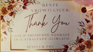 Vrijwilligersdrive – samen bridgen, samen genieten