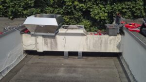 Nieuwe ventilator Denksporthuis